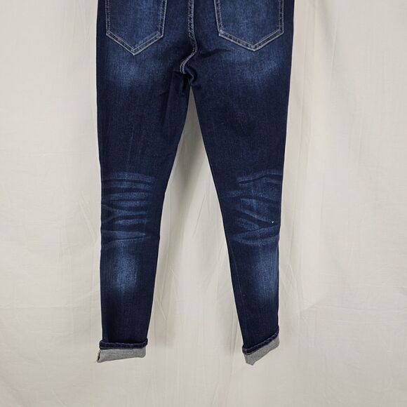 Jelly Jeans-Mid Rise Distressed Cuffed SkinnyWomen's Size 1 Nwt - Picture 7 of 10